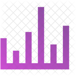 Gráfico de barras  Ícone