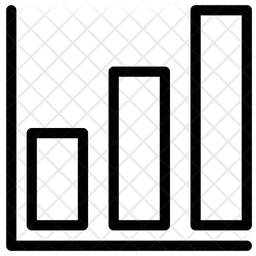 Gráfico de barras  Icono