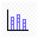 Grafico De Barras Apiladas Grafico De Barras Grafico De Barras Icono
