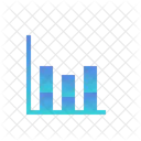 Analisis De Datos Informe Grafico De Barras Apiladas Icono