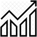 Grafico De Barras De Crescimento Grafico De Barras Grafico Ícone