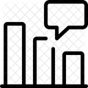Grafico De Barras De Relatorio Grafico De Barras Grafico De Negocios Ícone