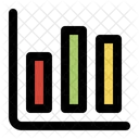 Gráfico de barras do diagrama  Ícone