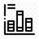Grafico De Barras Empilhadas Icone De Grafico Comparacao De Dados Ícone