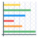 Grafico De Barras Grafico De Barras Grafico De Colunas Ícone