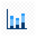 Grafico De Barras Empilhadas Grafico De Barras Grafico De Barras Ícone