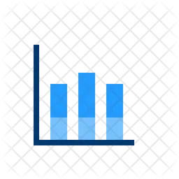 Gráfico de barras empilhadas  Ícone