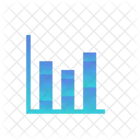 Barra Apresentacao Grafico De Barras Empilhadas Ícone