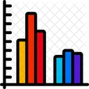Grafico De Barras Dados Informacoes Ícone