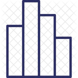 Gráfico de barras  Icono