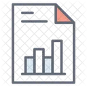 Gráfico de barras  Icono