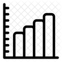 Gráfico de barras  Ícone