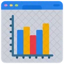 Grafico De Barras Grafico De Datos Datos Icono