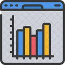 Grafico De Barras Grafico De Datos Datos Icono
