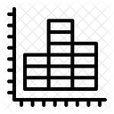 Gráfico de barras  Icono