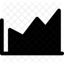 Gráfico de barras  Ícone