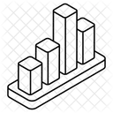Gráfico de barras  Icono