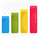 Gráfico de barras  Ícone