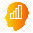 Gráfico de barras mentales  Icono