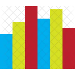 Gráfico de barras múltiples  Icono