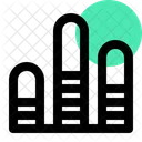 Negocio Plantilla Paso Icono
