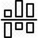 Grafico De Bloques Icono