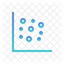 Grafico De Burbujas Grafico De Dispersion Diagrama De Dispersion Icono