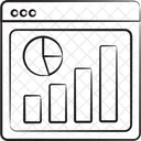 Grafico De Cascata Visualizacao De Dados Grafico De Cascata Ícone