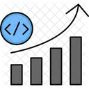 Gráfico de codificação  Ícone