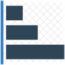 Gráfico de colunas  Ícone