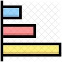 Gráfico de colunas  Ícone