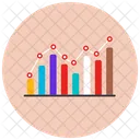 Grafico De Combinacao Estatisticas Grafico De Combinacao Ícone