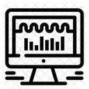 Gráfico de computadora  Icono