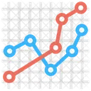 Grafico De Controle Grafico De Shewhart Grafico Cusum Icon