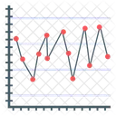 Gráfico de controle  Ícone