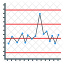 Gráfico de controle  Ícone