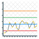 Gráfico de controle  Ícone