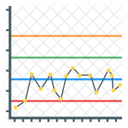 Gráfico de controle  Ícone