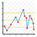 Gráfico de controle  Ícone