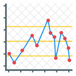 Gráfico de controle  Ícone