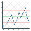 Gráfico de controle  Ícone