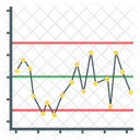 Gráfico de controle  Ícone