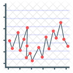 Gráfico de controle  Ícone