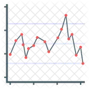 Gráfico de controle  Ícone