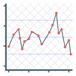 Gráfico de controle  Ícone