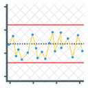 Gráfico de controle  Ícone