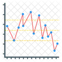 Gráfico de controle  Ícone