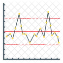 Gráfico de controle  Ícone