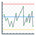 Gráfico de controle  Ícone