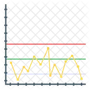 Gráfico de controle  Ícone